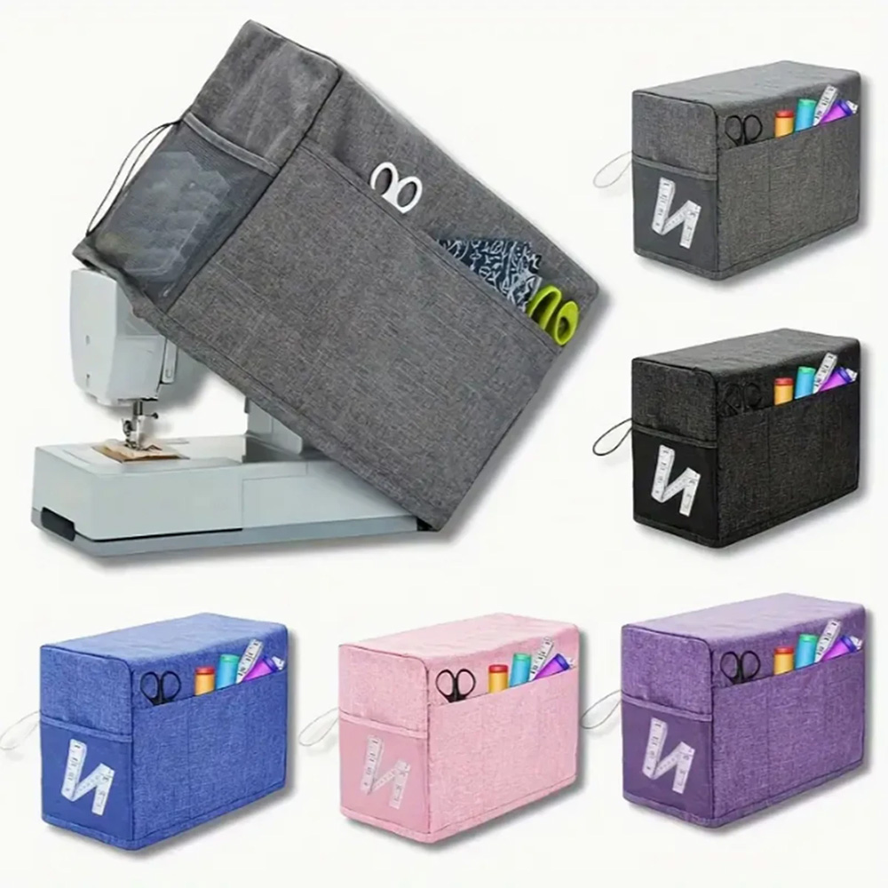 Sewing Factory - Penutup Mesin Jahit Universal dengan Saku