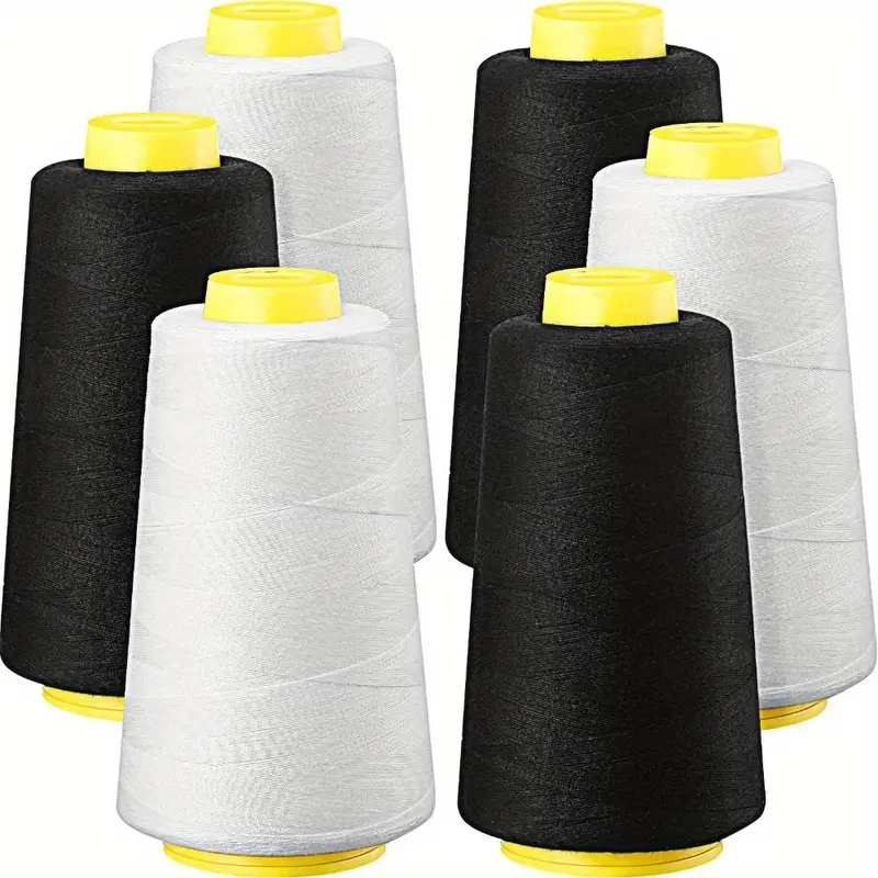 Serger Thread Cone - 3 Kerucut Benang Obras Hitam +
