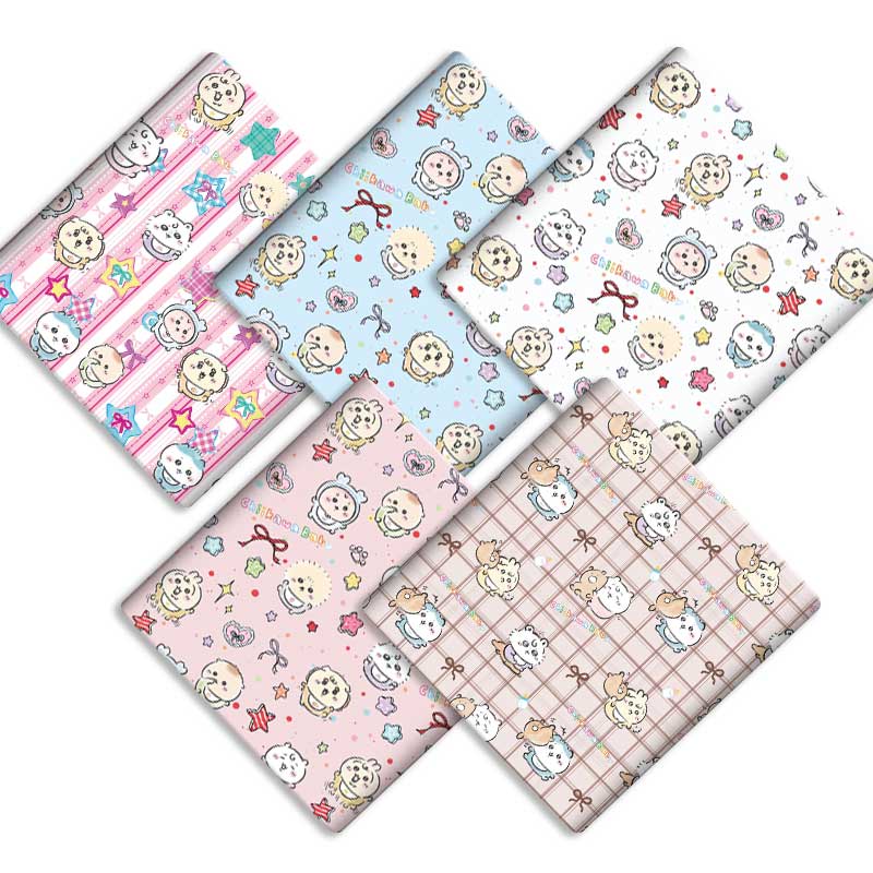 Sewing In Textile - Kain Poliester Kartun 140x50cm Kain Katun