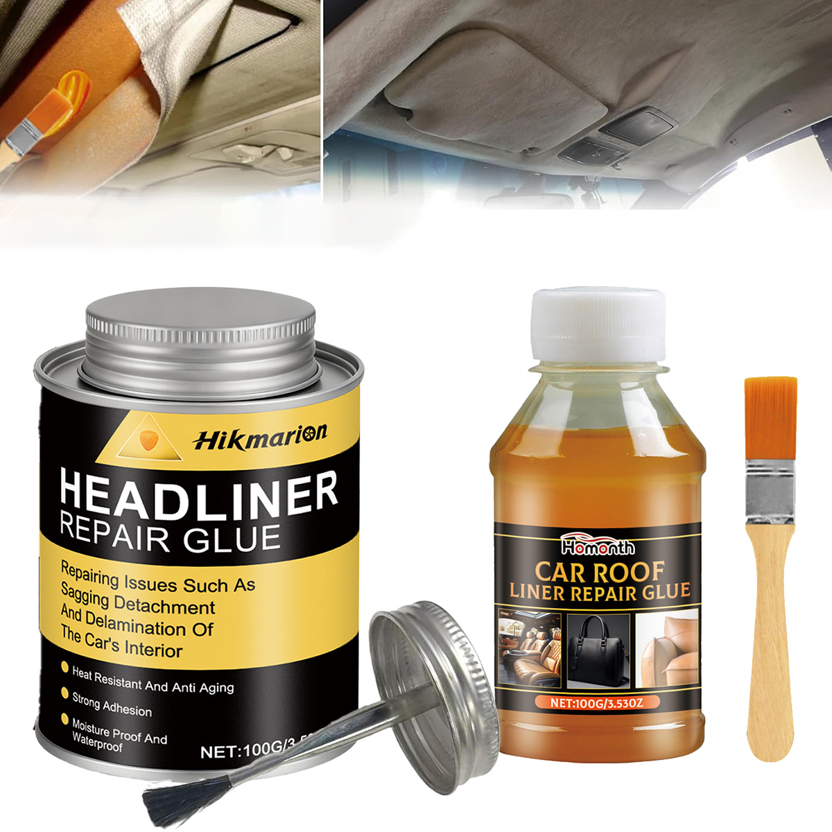Fabric Glue Bond - Lem Perbaikan Headliner 100ml Perekat Kuat