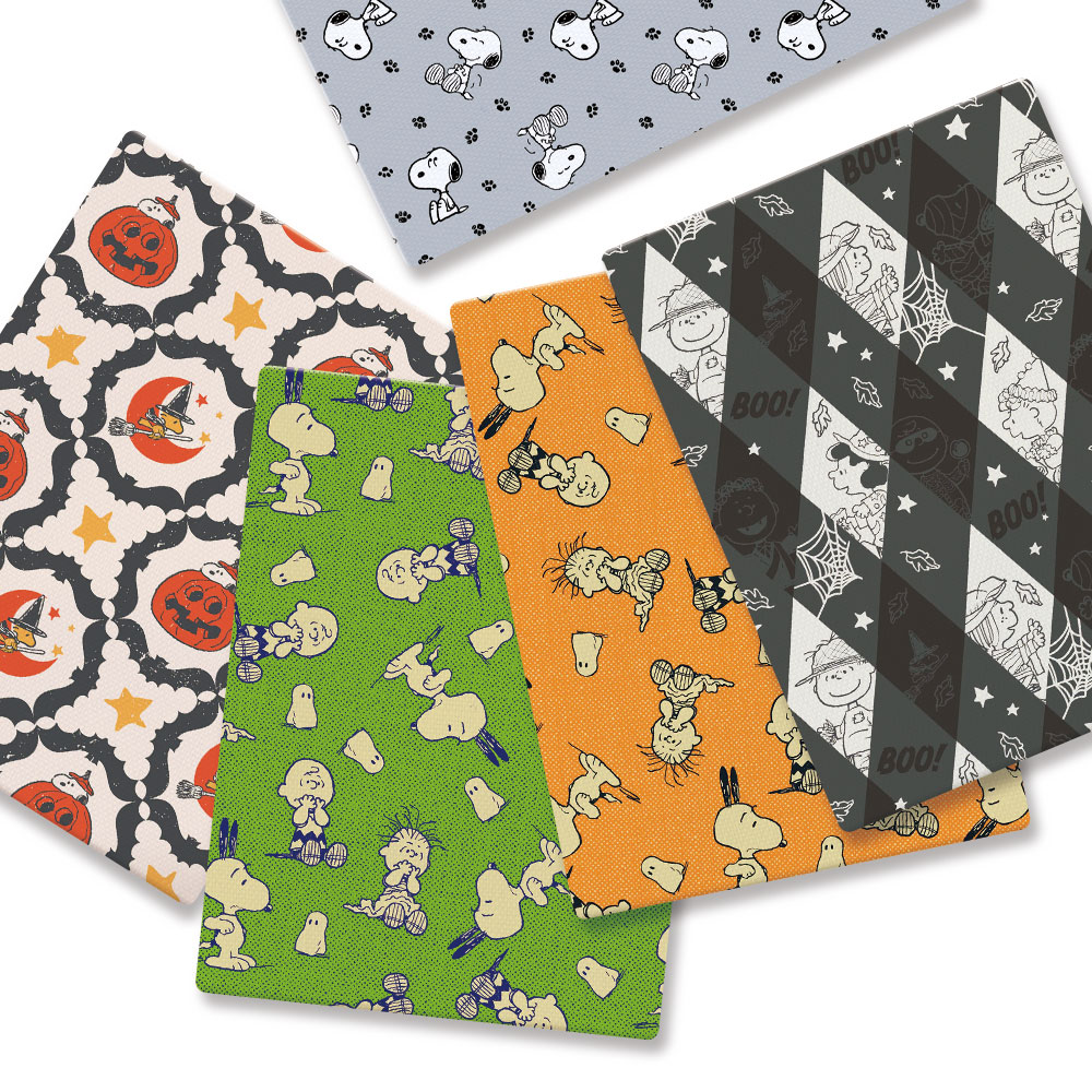 Sewing In Textile - TAKARA TOMY Snoopy Fabric140x50CM Kain Cetak
