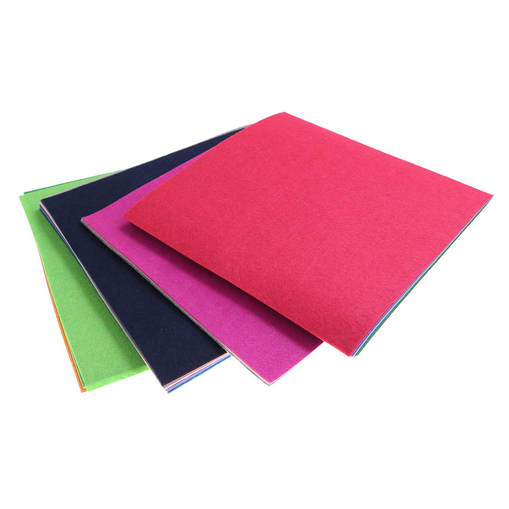 Is Sewing Textile Art - 40 Lembar Kain Nonwoven Berwarna Cerah