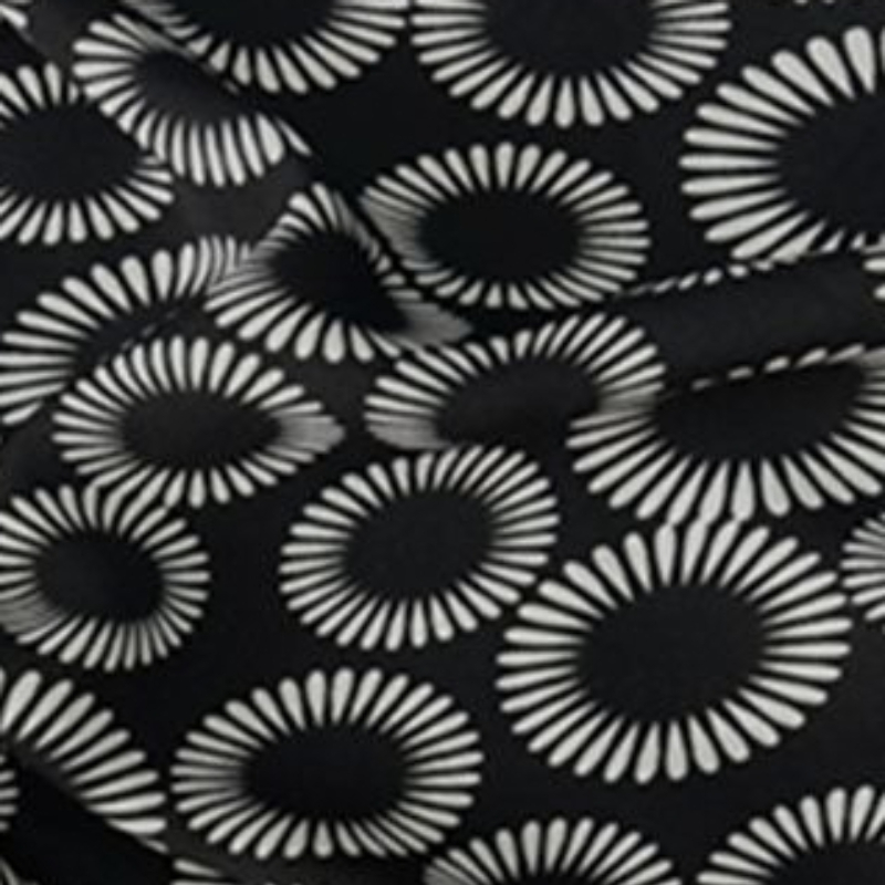 Is Sewing Textile Art - L100cm X W150cm Kain Gorden Hitam