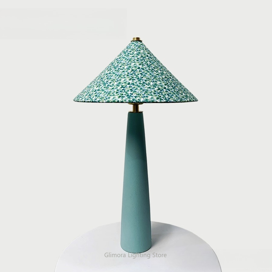 Century Textile & Sewing Supply Photos - Lampu Meja Bentuk Payung Teal: Kain