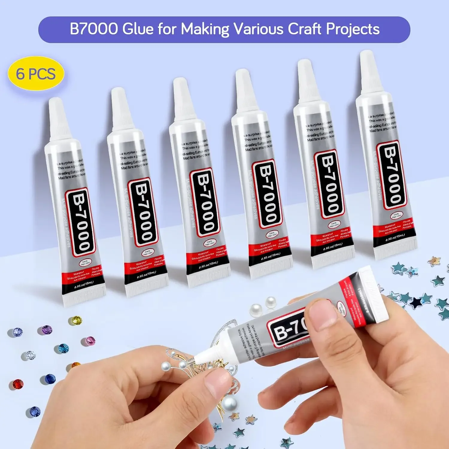 ICUTE-FITTDYHE 6PCS Lem Perhia - Fabric Glue Bond ulasan dan harga