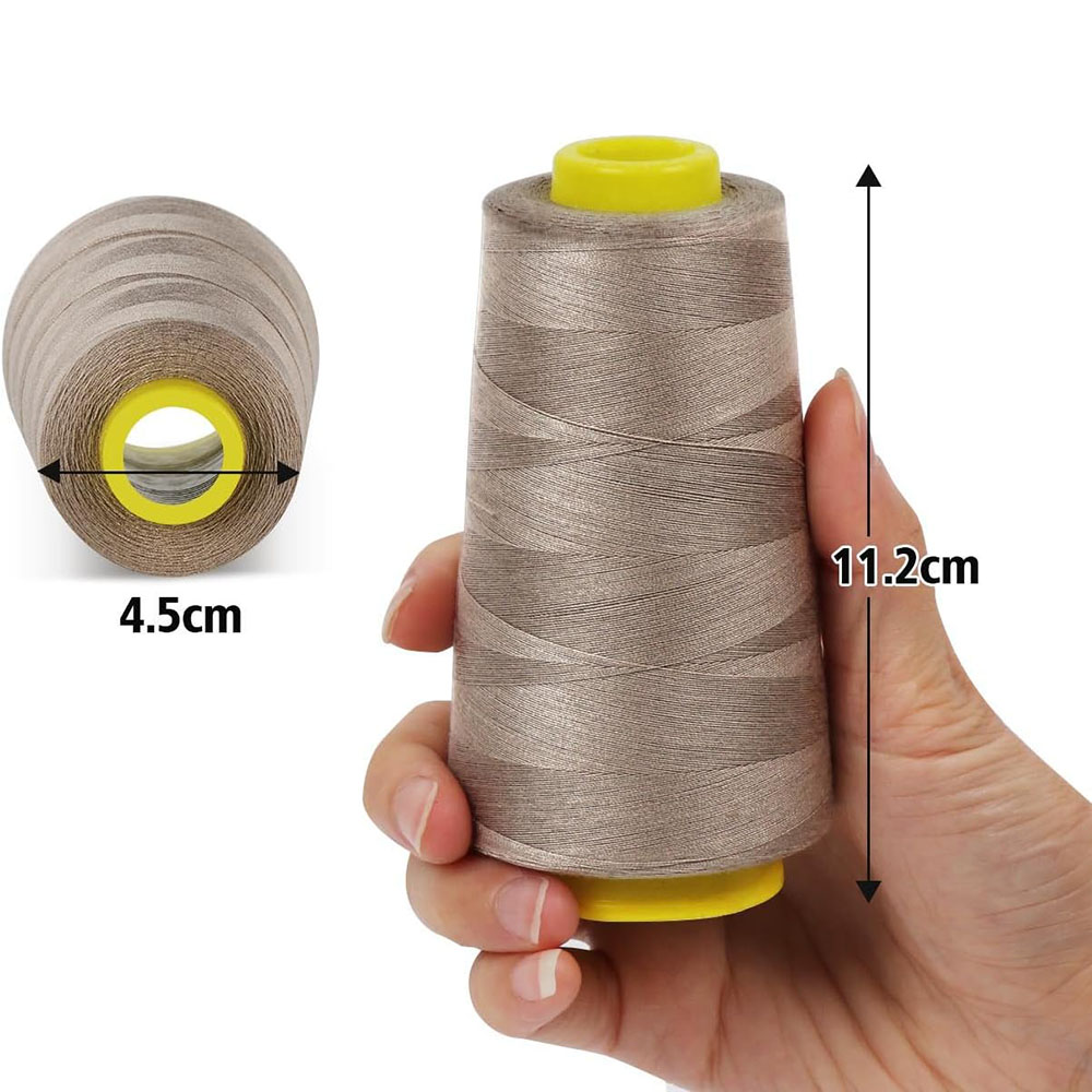 Benang jahit 100% Polyester sp - Serger Thread Cone ulasan dan harga