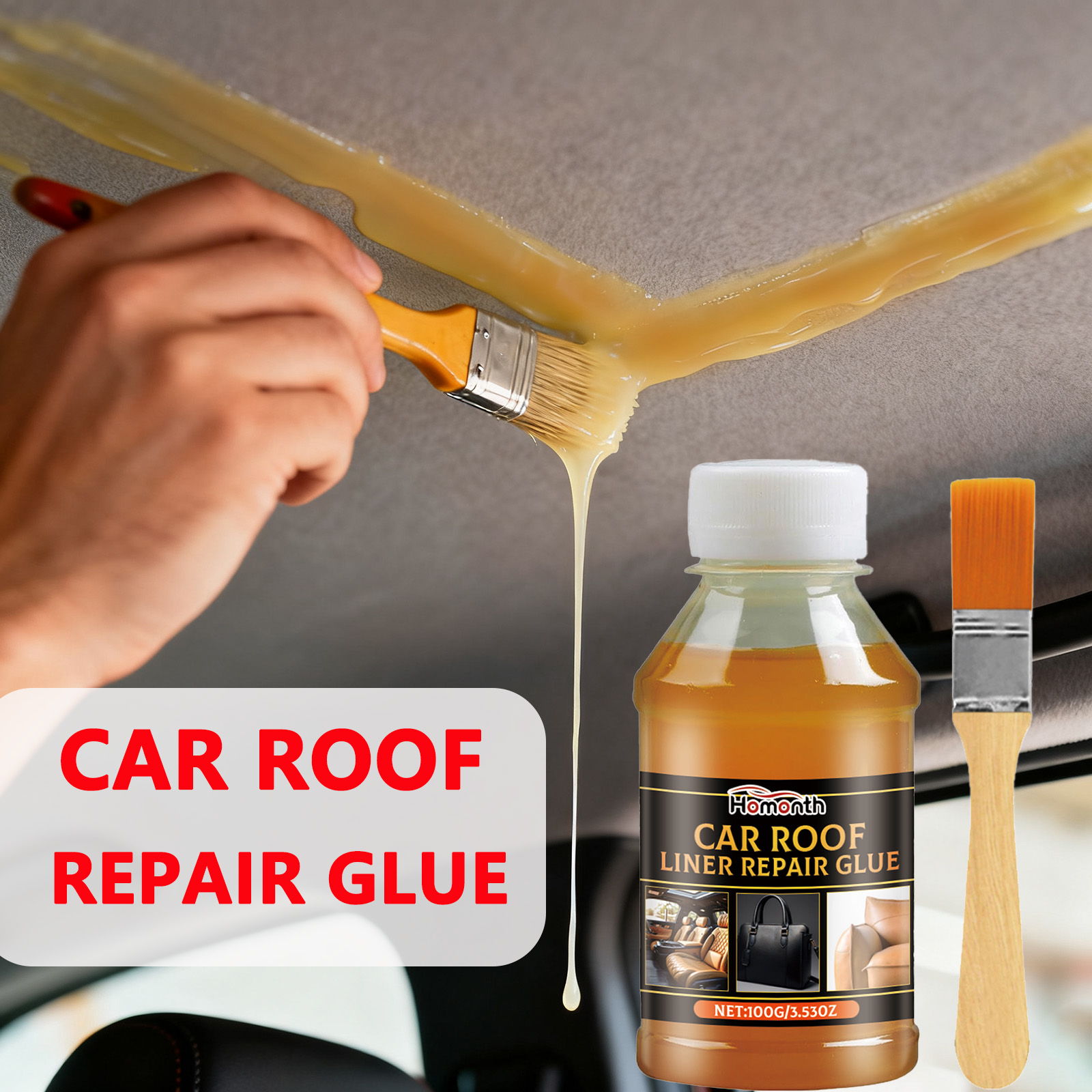 Lem Perekat Headliner Mobil Pr - Fabric Glue Bond ulasan dan harga