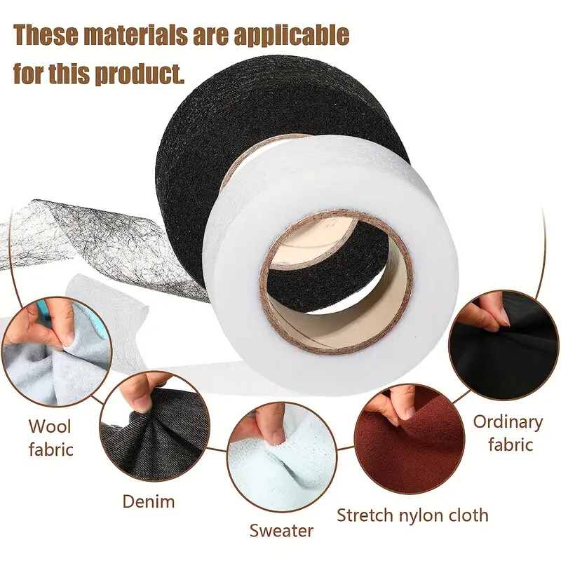 4 rol besi pada pita Hemming p - Hem Tape Fusible ulasan dan harga