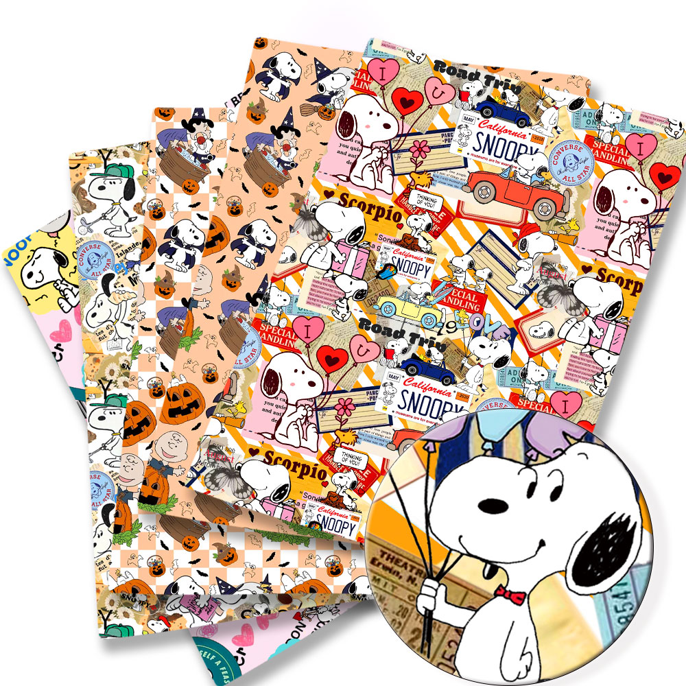 TAKARA TOMY Snoopy Kain 140x50 - Sewing In Textile ulasan dan harga