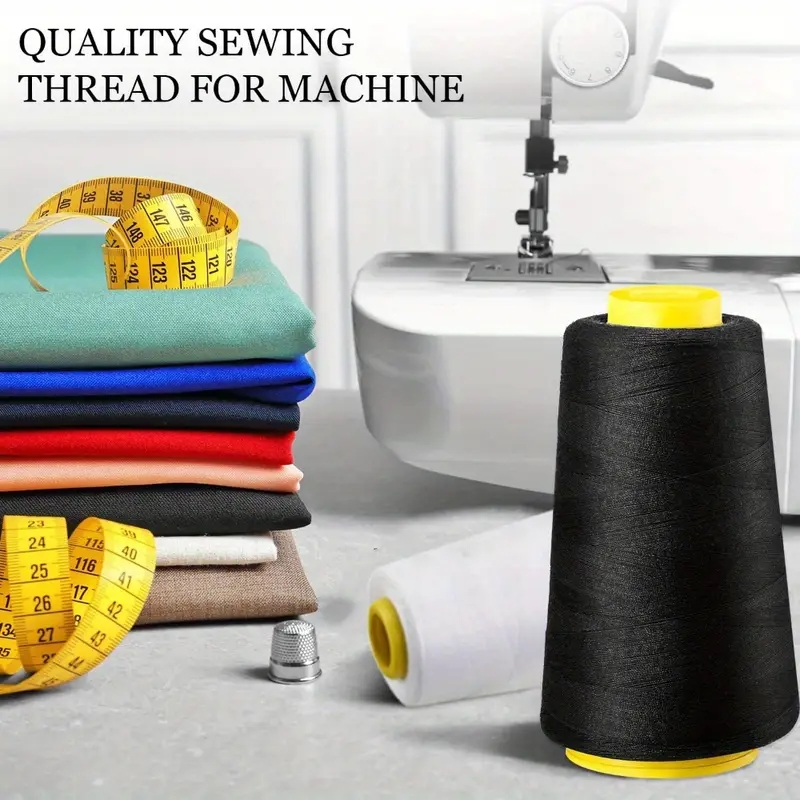 3 Kerucut Benang Obras Hitam + - Serger Thread Cone ulasan dan harga