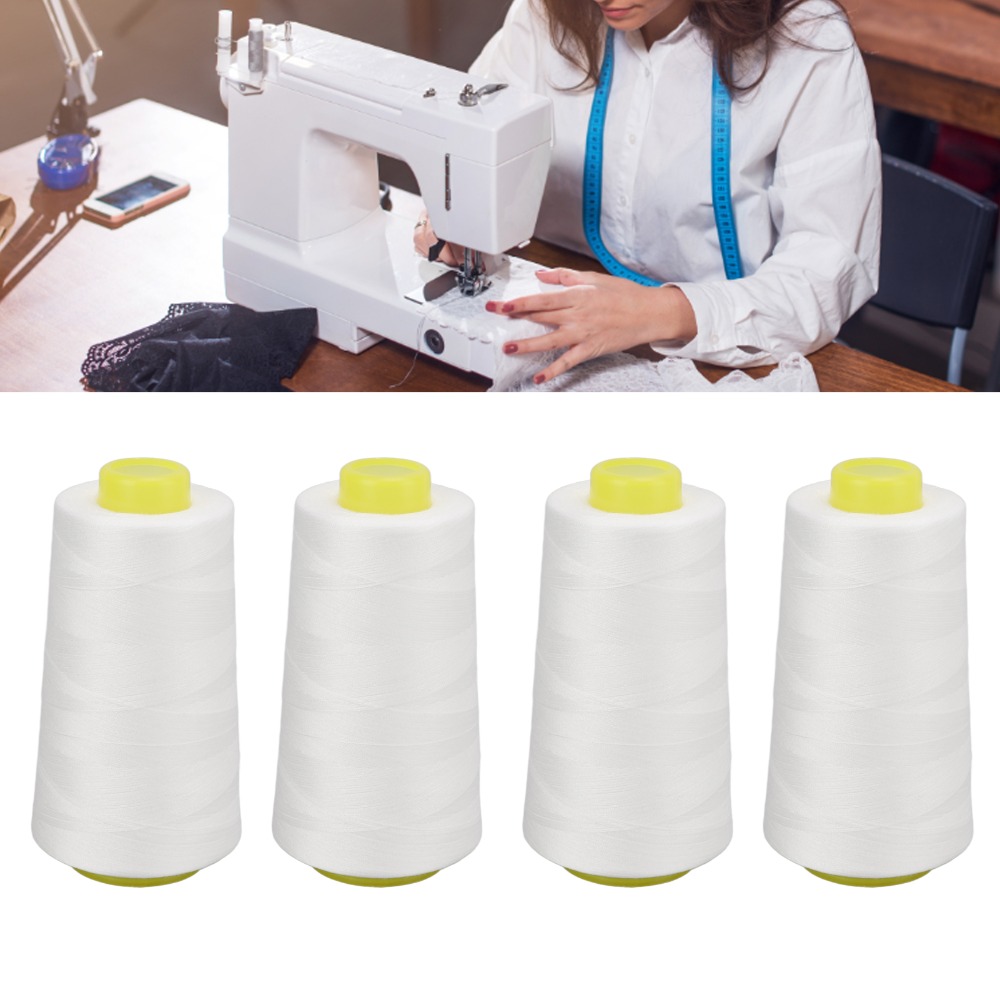 4 Buah Benang Serger Setiap Be - Serger Thread Cone ulasan dan harga