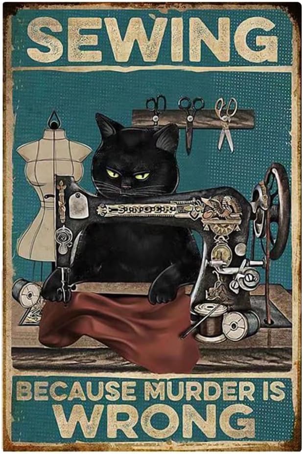 Y1,Yepzoer Cat Kitty Sewing Re - Sewing Art ulasan dan harga