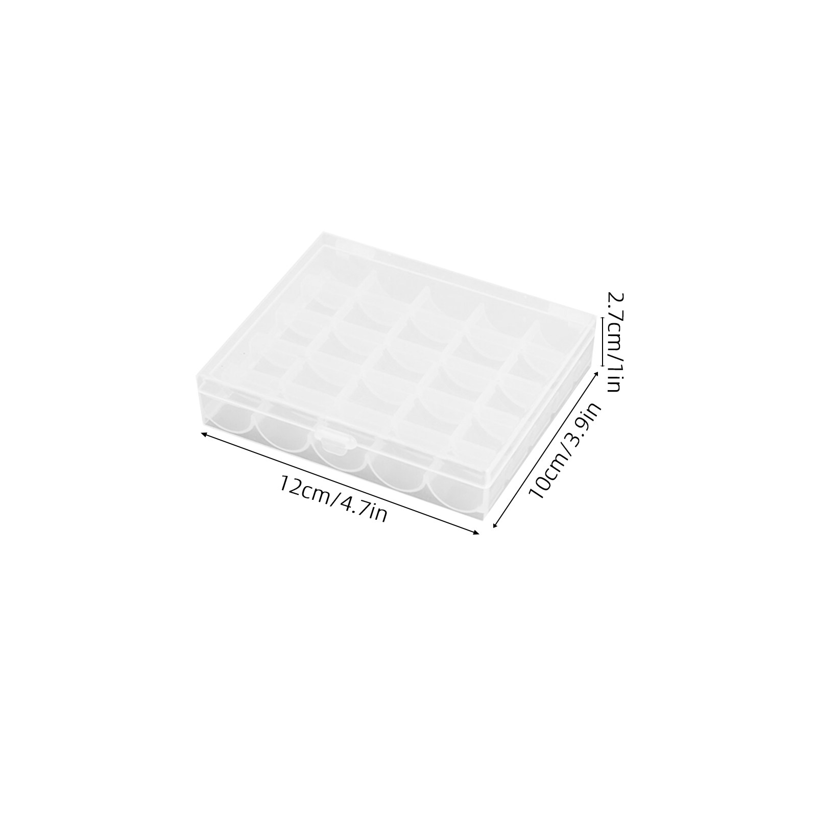 3Pcs Kotak Penyimpanan Bobbin  - Bobbin Organizer Box ulasan dan harga
