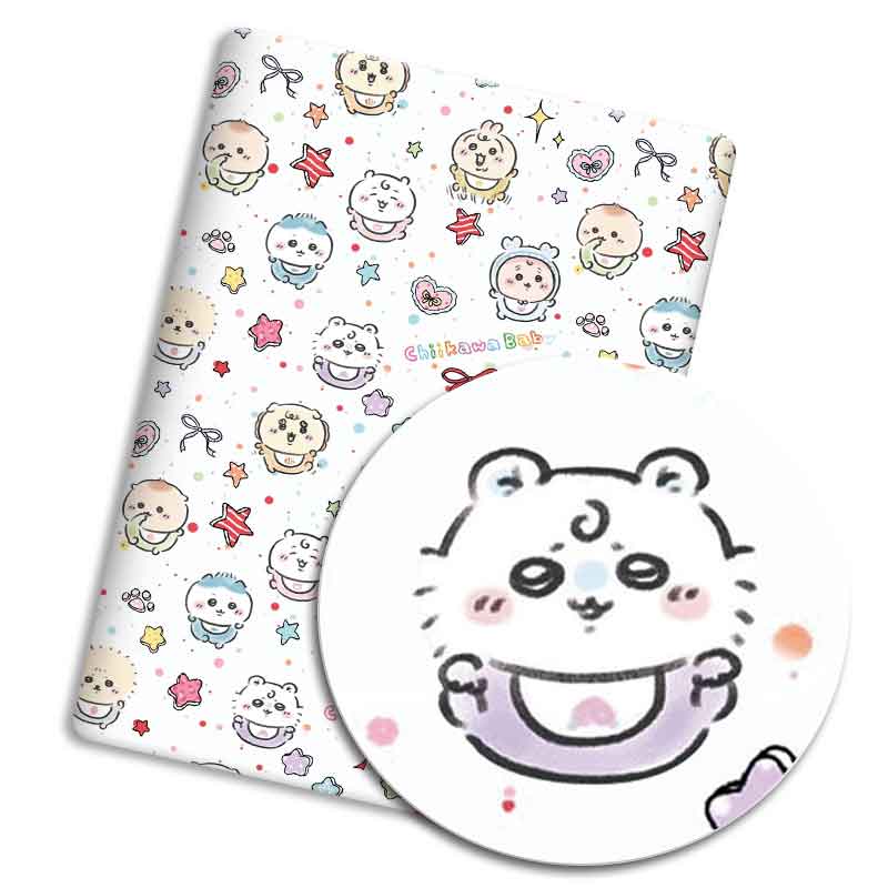 Kain Poliester Kartun 140x50cm - Sewing In Textile ulasan dan harga