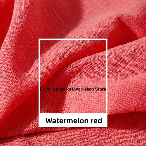 Kain Linen Alami Berwarna-warn - Sewing In Textile ulasan dan harga