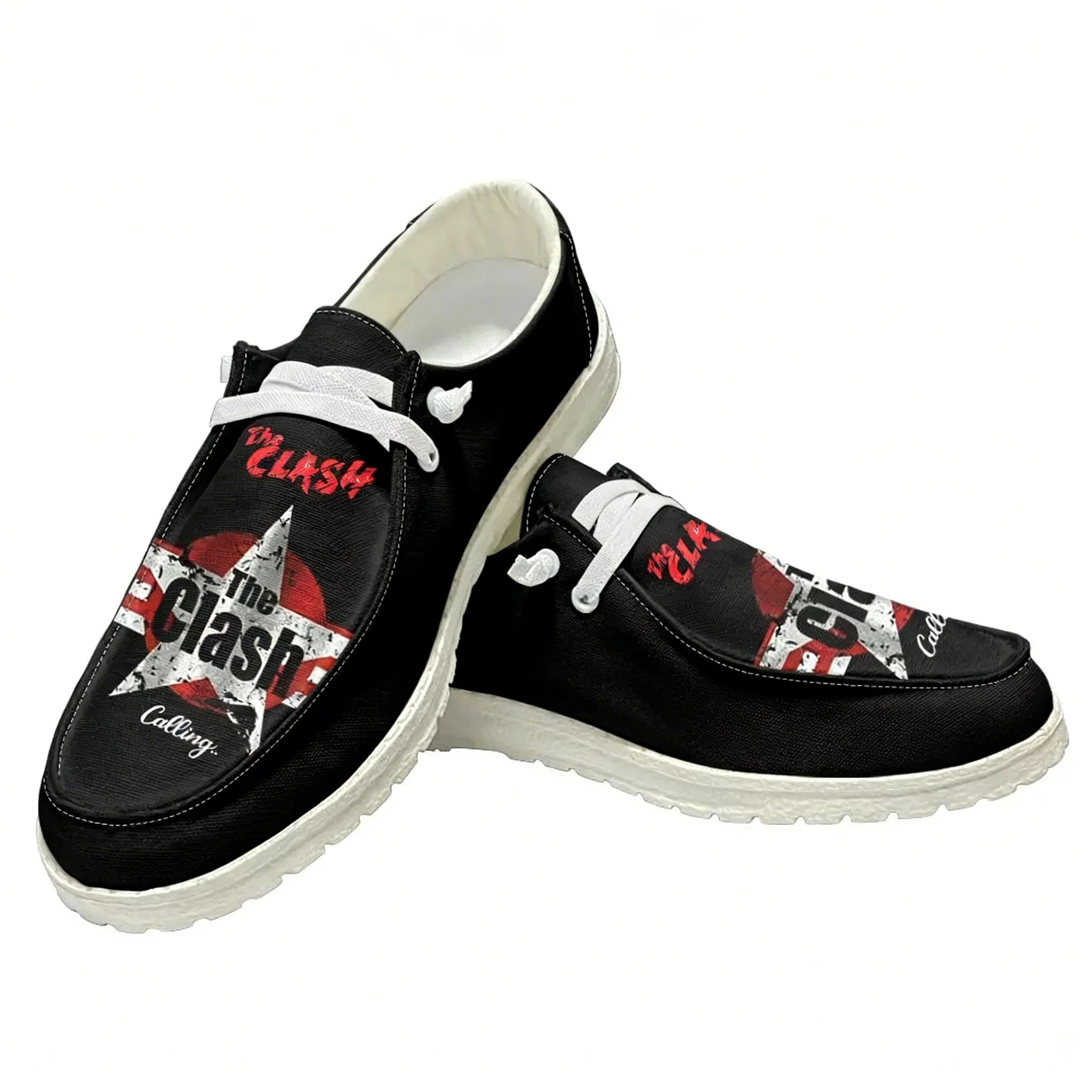 Sepatu Kasual The Clash Rock B - Sewing Custom ulasan dan harga