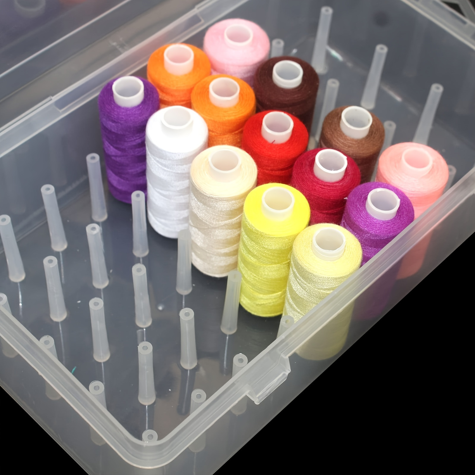 Kotak Penyimpanan Benang Jahit - Bobbin Organizer Box ulasan dan harga