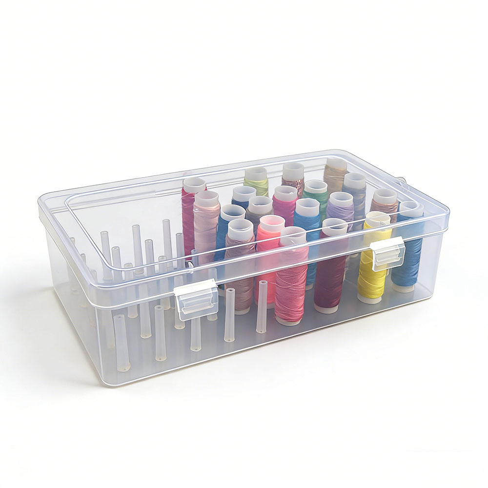 Kotak benang jahit baru, kotak - Bobbin Organizer Box ulasan dan harga