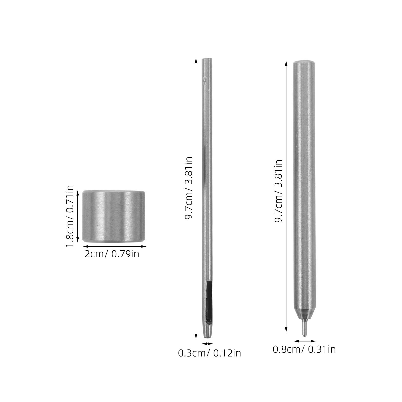 1Set Alat Pengebor Lubang Eyel - Sewing Eyelet Fabric ulasan dan harga