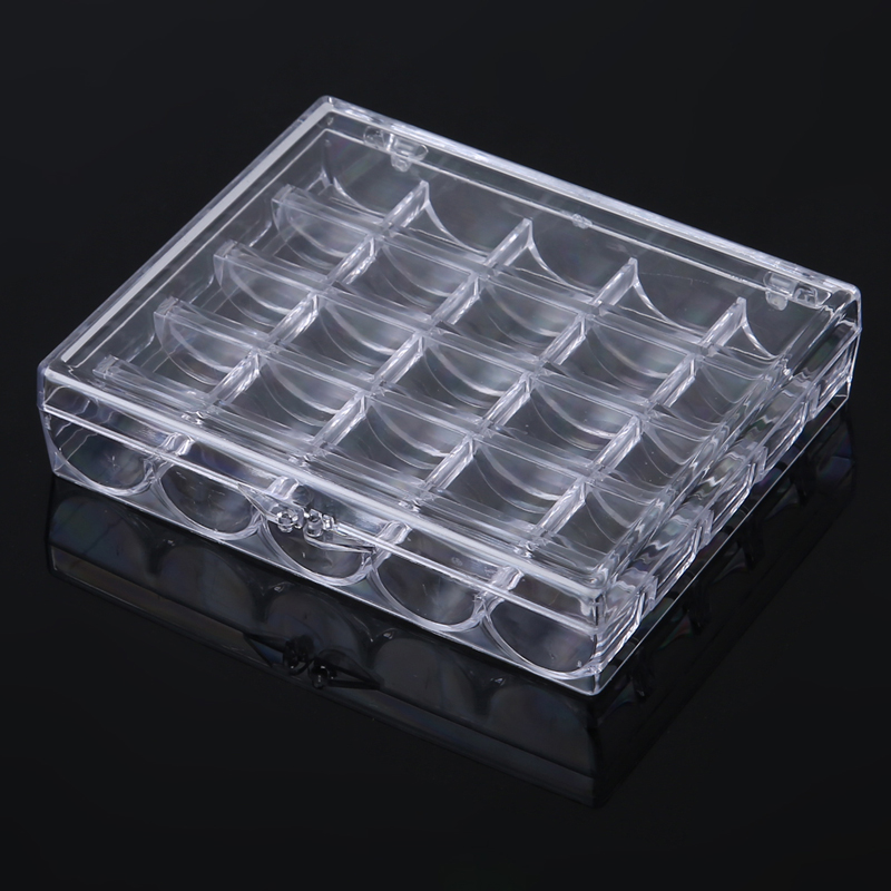 1 Buah 25 Gulungan Kotak Penyi - Bobbin Organizer Box ulasan dan harga