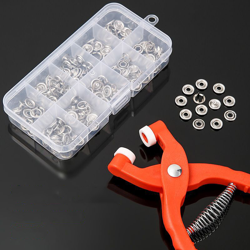 50/100Set Alat Tang Kancing Ge - Sewing Eyelet Fabric ulasan dan harga