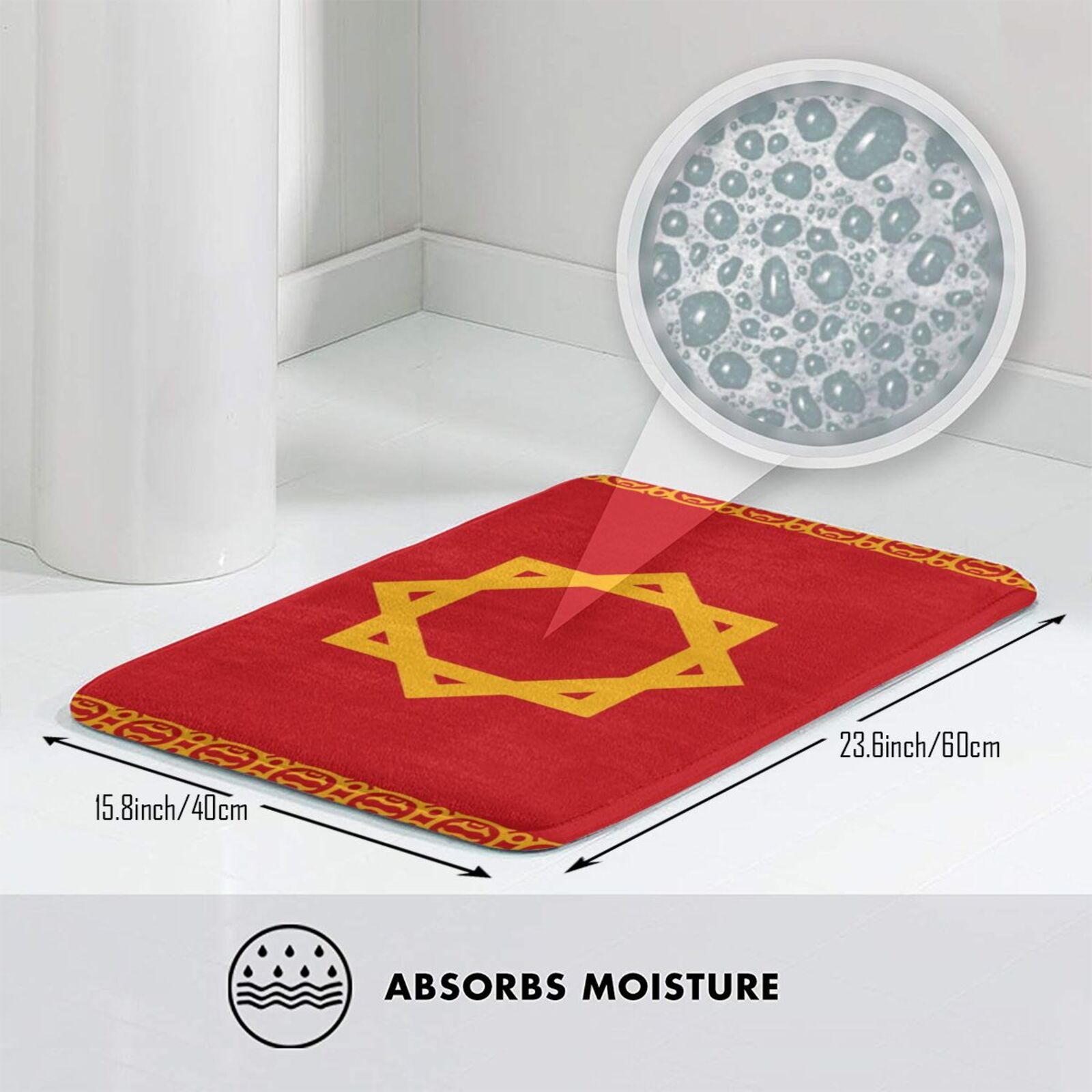 Karpet Keset Anti-Selip Lantai - Century Textile & Sewing Supply Photos ulasan dan harga