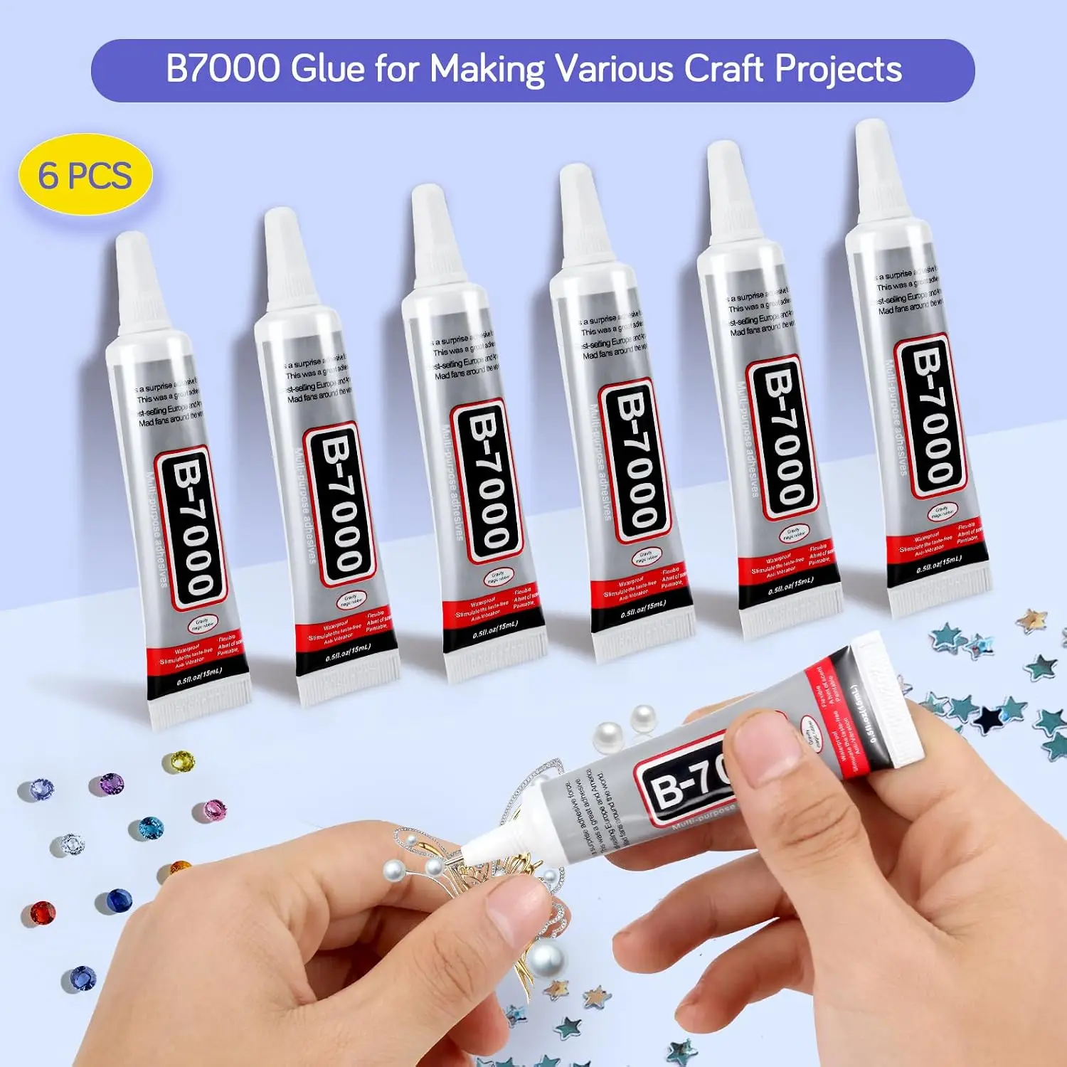 ICUTE-FITTDYHE 6PCS Lem Perhia - Fabric Glue Bond ulasan dan harga
