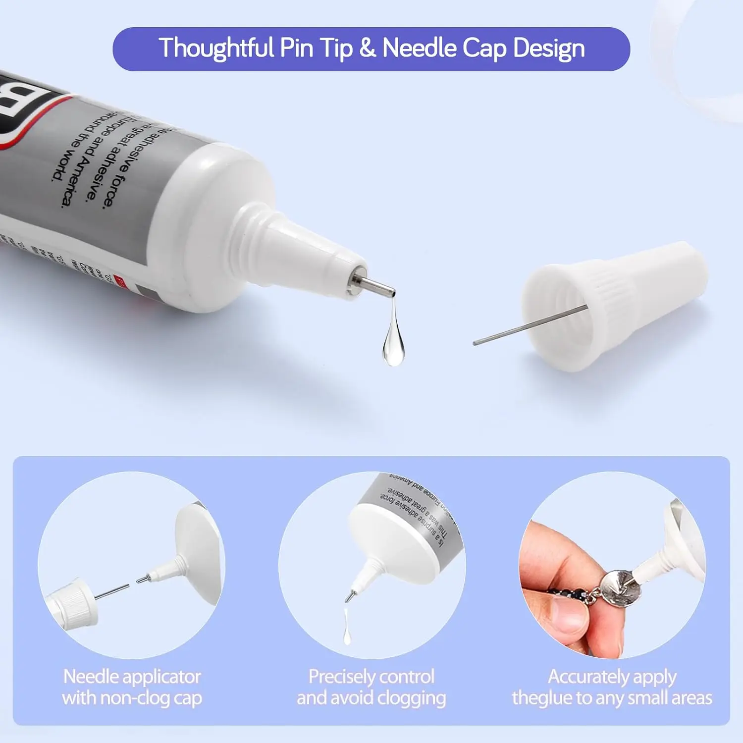 ICUTE-FITTDYHE 6PCS Lem Perhia - Fabric Glue Bond ulasan dan harga