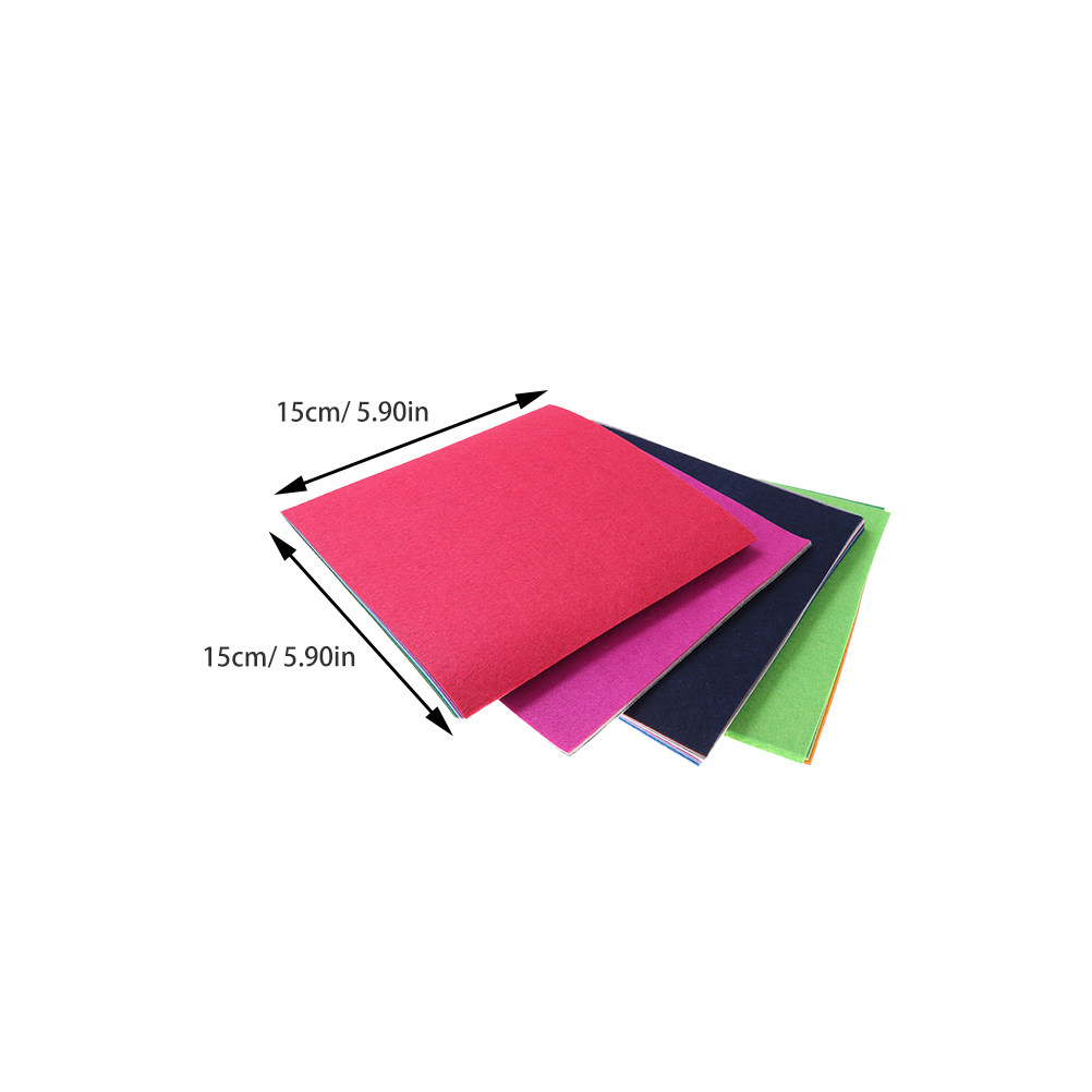 40 Lembar Kain Nonwoven Berwar - Is Sewing Textile Art ulasan dan harga