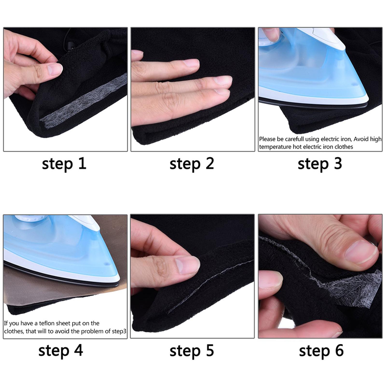 2x 6.6yard Pita Hemming Dua Si - Hem Tape Fusible ulasan dan harga