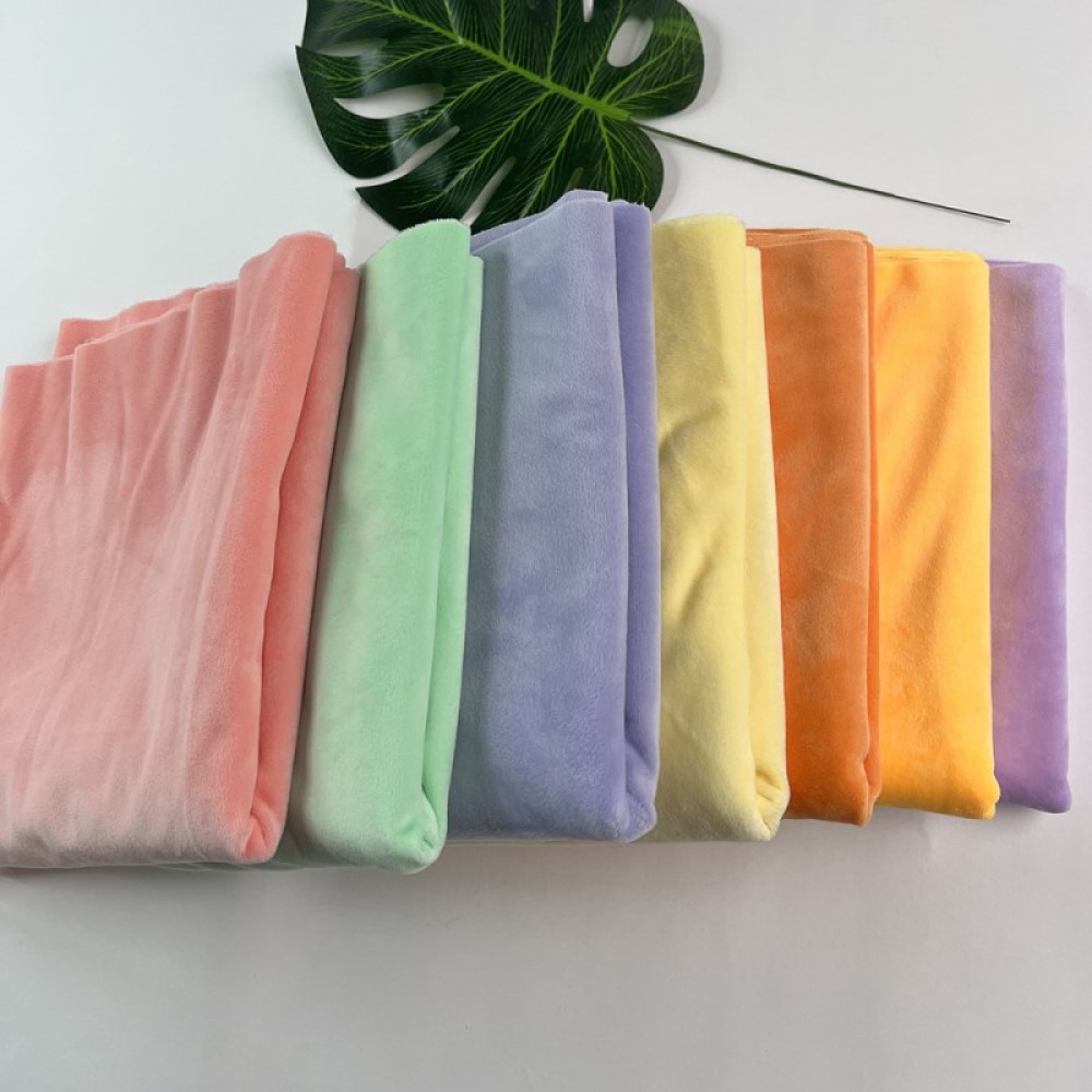 Kain Plush Kristal Ultra Lembu - Sewing In Textile ulasan dan harga