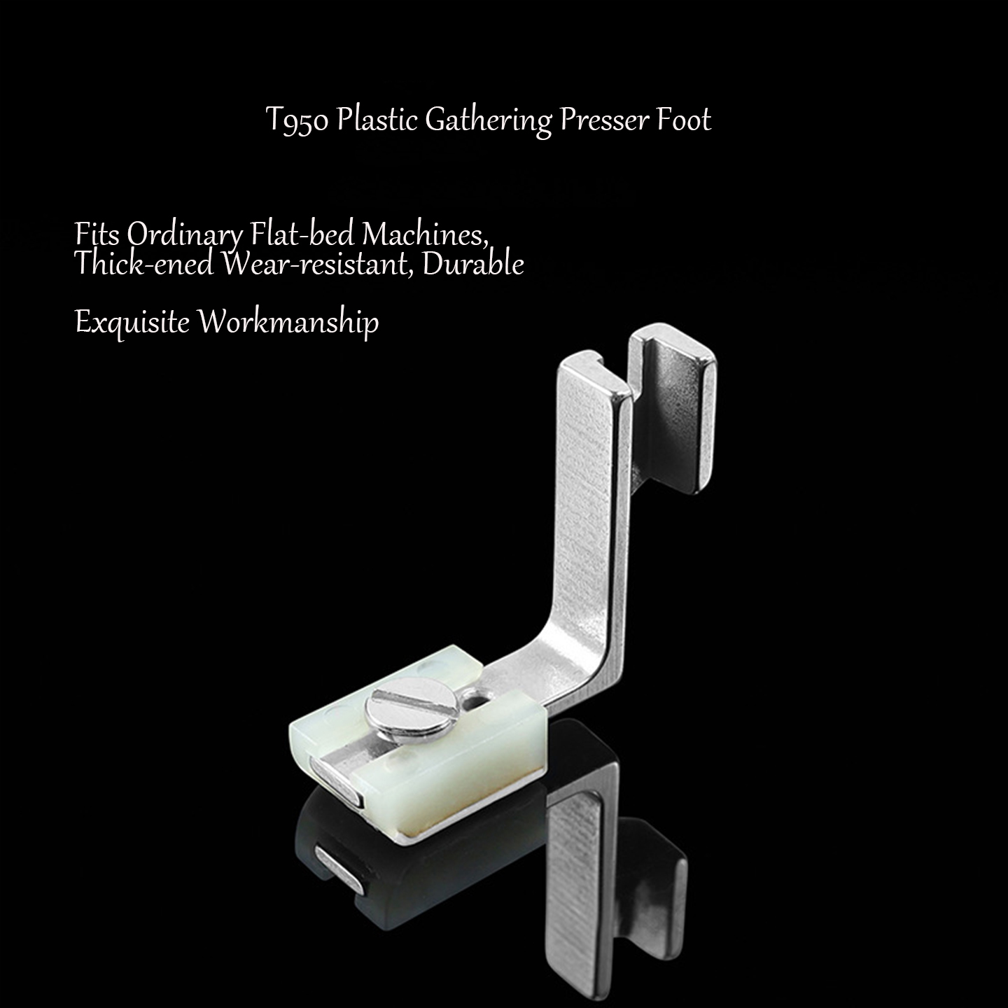 T950 Kaki Penekan Plastik Tefl - Sewing Machine Fabric ulasan dan harga