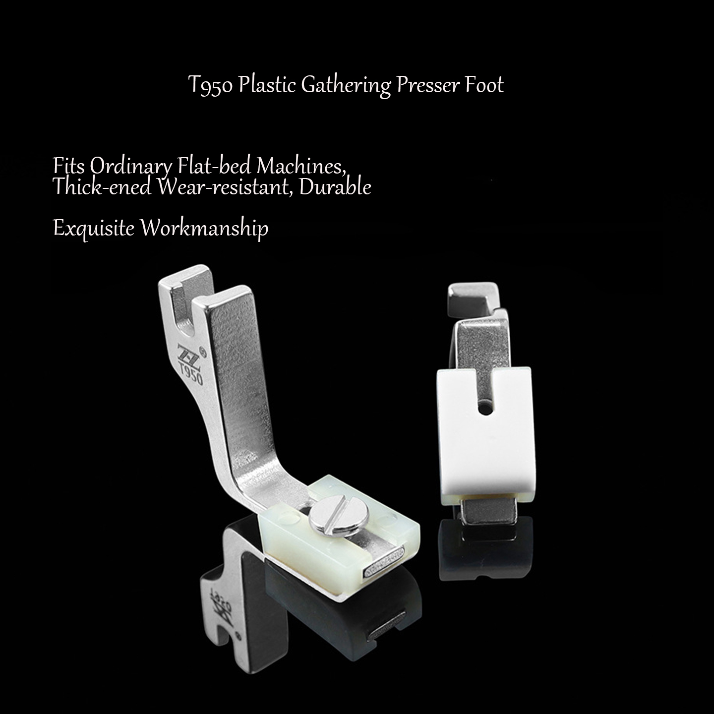 T950 Kaki Penekan Plastik Tefl - Sewing Machine Fabric ulasan dan harga