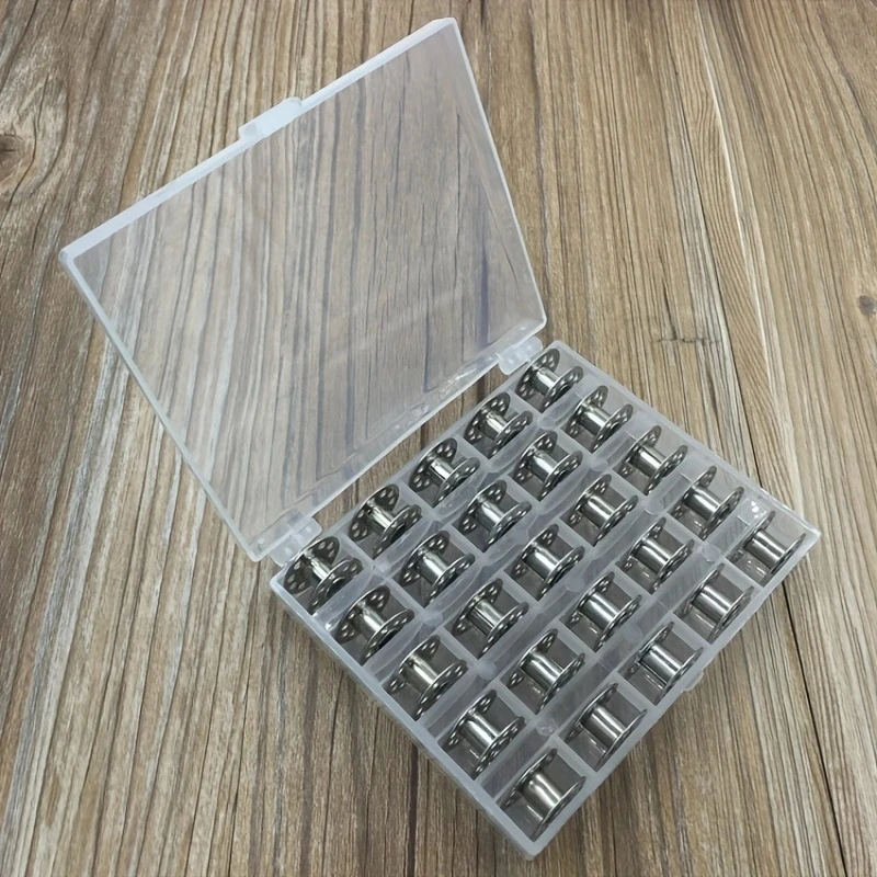 25 Buah/Set Kotak Penyimpanan  - Bobbin Organizer Box ulasan dan harga