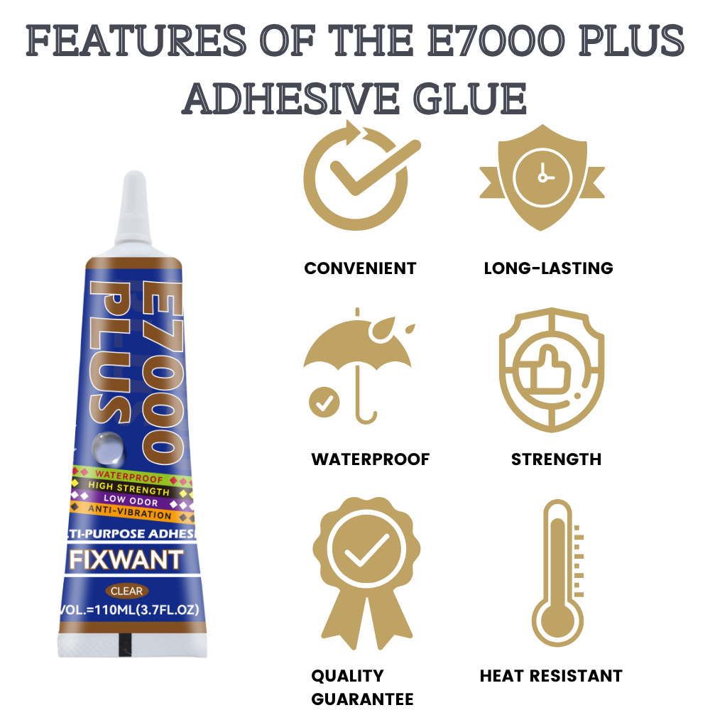 E7000 PLUS Lem Serba Guna - Ik - Fabric Glue Bond ulasan dan harga