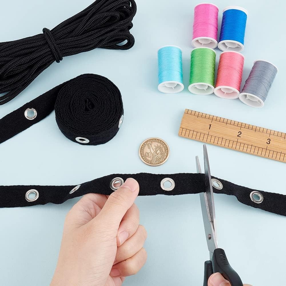 Pita Trim Eyelet 3 Yard Warna  - Sewing Eyelet Fabric ulasan dan harga