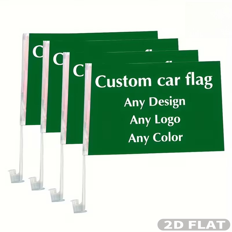 1pc/ 4pcs / 8pcs Bendera Mobil - Sewing Custom ulasan dan harga