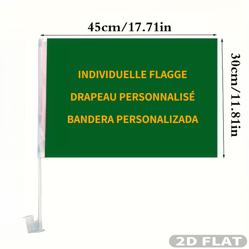 1pc/ 4pcs / 8pcs Bendera Mobil - Sewing Custom ulasan dan harga